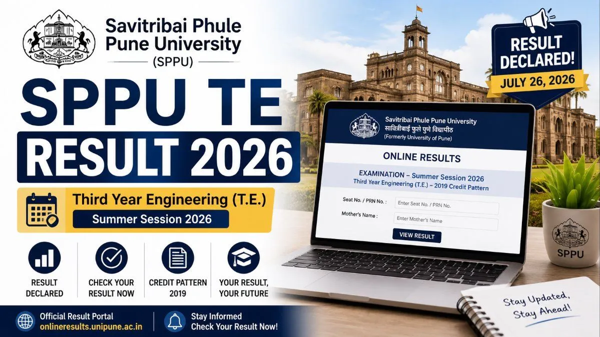 SPPU TE Result 2026 Out:Direct Link for 3rd Year Engineering