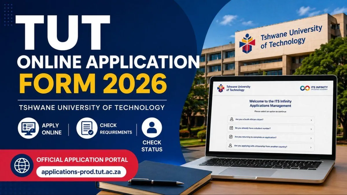 TUT Online Application Form 2026:Apply Online & Check Status